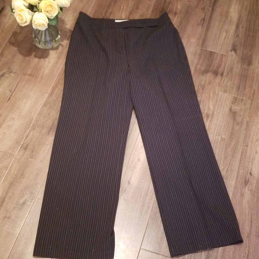 Pinstripe Trousers